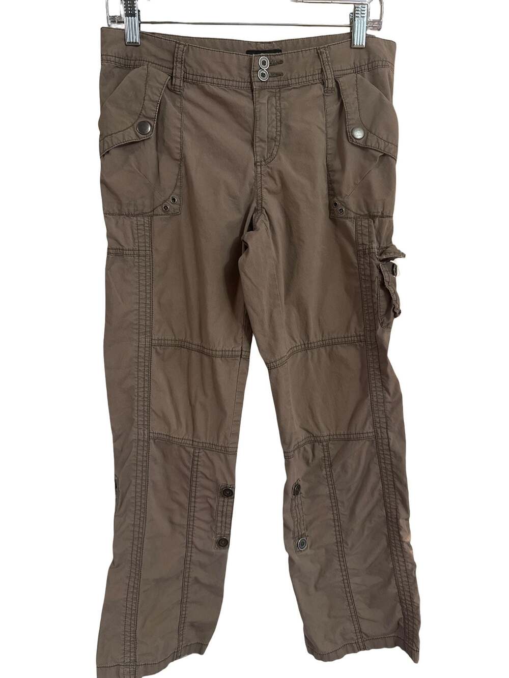 a.n.a A New Approach Petite Cargo Pants Brown Size 6P